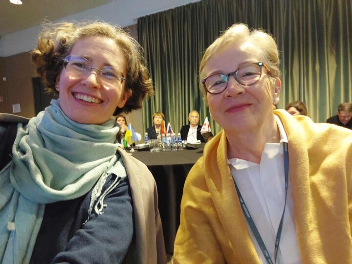 Emma ja Eija CML Horizons 2024 -konferenssissa Vilnassa