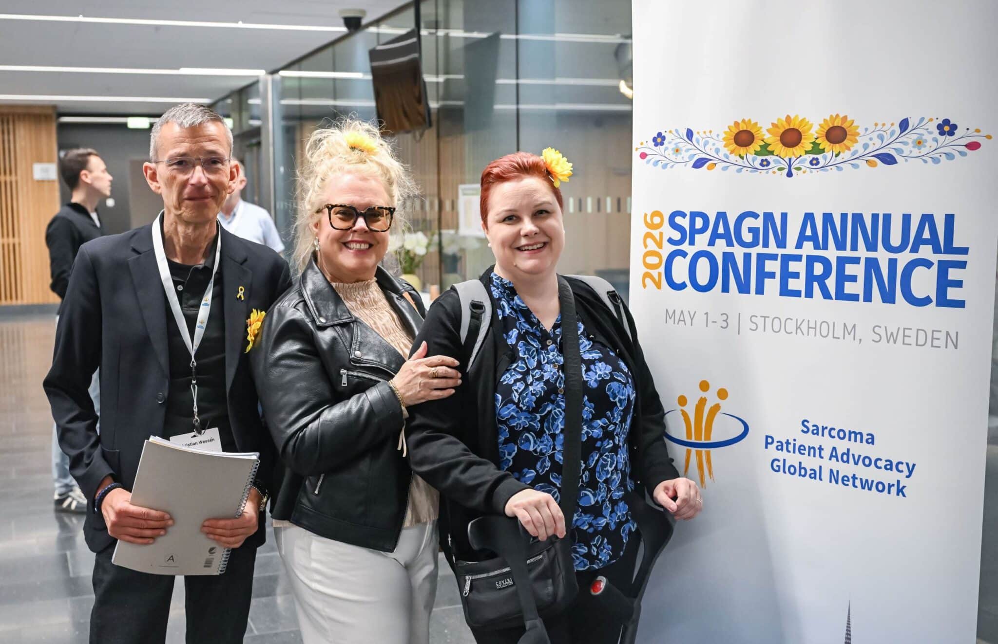 SSP:n edustaja Tuula Nikkilä SPAGN 2026 konferenssissa Tukholmassa